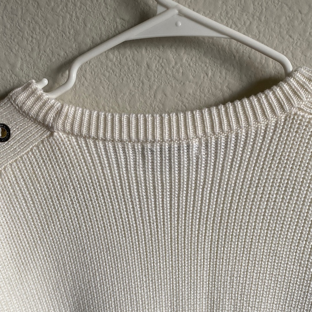 Women’s Calvin Klein Cream Sweater - Picture 14 of 14